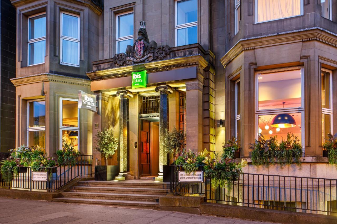 Ibis Styles Edinburgh St Andrew Square Hotel Exterior foto