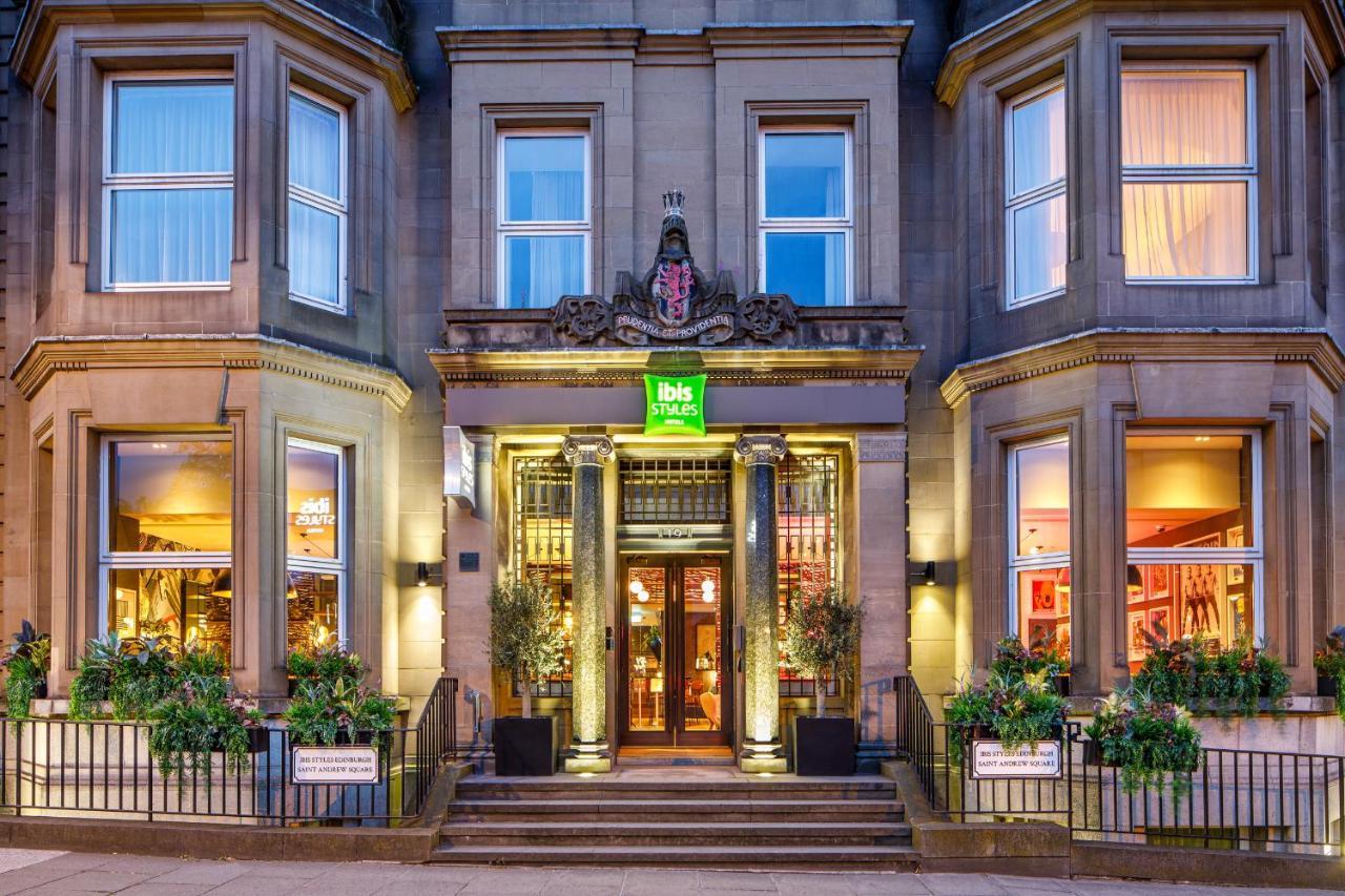 Ibis Styles Edinburgh St Andrew Square Hotel Exterior foto
